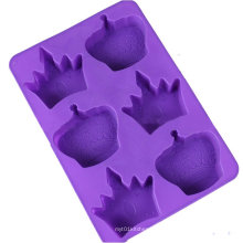 Amazon Vendor 6 PCS Crown Nonstick Silicone Cake Baking Mold